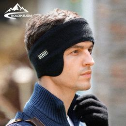 Oorwarmers 1PC Warm Cover Oorbeschermer Mannen Winter Ademend Sport Hoofdband Fleece Protectors Outdoor Accessoires 231121