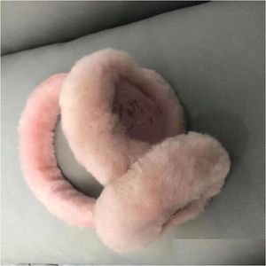 Cache-oreilles 2023 Classique Hiver Cache-oreilles Femme Lapin Polaire Marque Créateur De Mode Chaud En Peluche Drop Livraison Accessoires Chapeaux Foulards G Dh0Mb