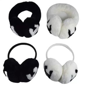 Cache-oreilles hiver classique cache-oreilles femme lapin polaire marque créateur de mode peluche chaude