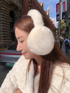 Cache-oreilles cache-oreilles pour les voyages en plein air des femmes en automne et en hiver de cache-oreilles chauds et épais avec protecteurs en peluche 231122