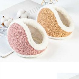 Oorwarmers Oorwarmers Dames Meisjes Warm Schattig Comfortabel Pluche Oorbeschermers Skiën Oorklep R231009 Drop Delivery Mode-accessoires Hoeden, Sc Dhc1D