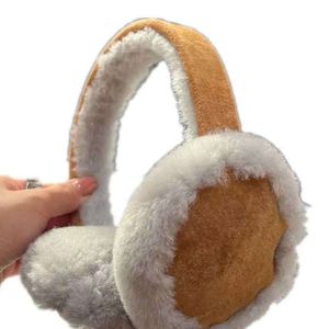 Cache-oreilles femmes hiver véritable peau de mouton cache-oreilles filles couvre-oreilles pour mignon arc oreille plus chaud extérieur oreille moelleux doux designer 2024