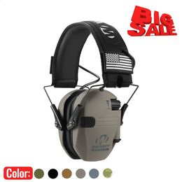 Hoorbescherming elektronische hoorbescherming headset actieve beschermer voor schietparmuffs NRR 23DB ruisreductie promotie 240428