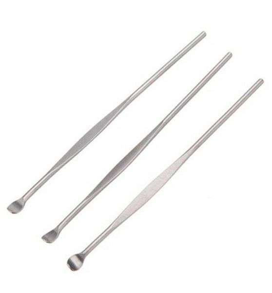 Cueilleurs de cérumen en acier inoxydable cure-oreilles enlèvement de cire Curette dissolvant nettoyant outil de soin des oreilles EarPick6722748