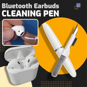Kit de limpieza de auriculares para Airpods Pro 1 2 3 Pro Pluma de limpieza Cepillo Estuche para auriculares Bluetooth