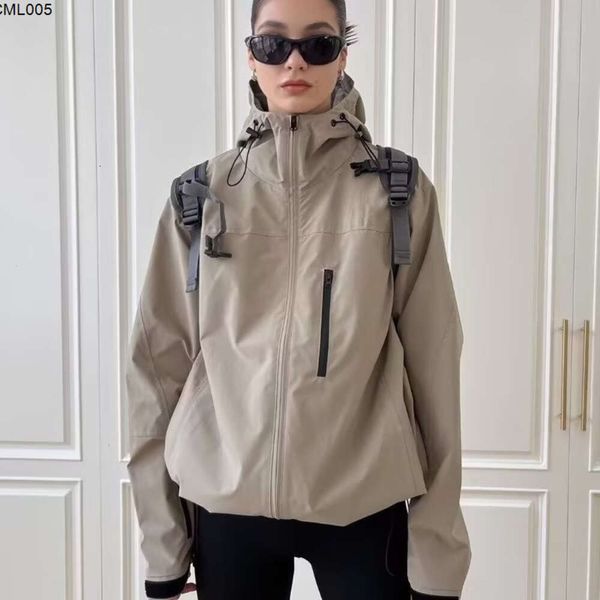 Yujie – vêtements de travail pour femmes, manteau ample américain d'extérieur, nouveau Style, début d'automne, fin, jaune lait noir, Rush