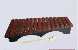 Educación Temprana, 15 tonos de madera, ayuda educativa para niños Orff, enseñanza de música de arce, tocar el piano con la mano, venta al por mayor