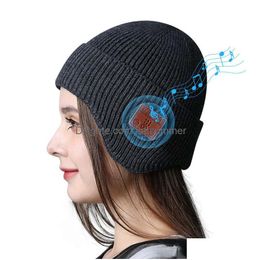 Accessoires d'écouteurs 2024 Design de mode Nouveau casque de musique sans fil privé avec charge stéréo pour les deux oreilles détachables et lavables Dhjdi