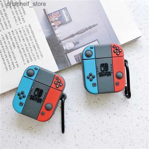 Accessoires pour écouteurs AirPods de dessin animé 3D 1 2 3 étui pour casque en forme de manette de jeu Nintendo Switch mignon étui en silicone AirPods Pro Pro2Y240322