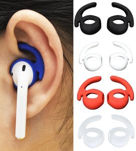 Accessoires d'écouteurs en silicone durable Crochet inférieur AntiSlip Couverture de couverture d'oreille Earts confortable à porter Empêcher Headphone8872086