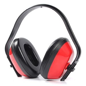 Accessoires pour écouteurs Protecteur d'oreille Casque anti-choc en plastique Réduction du bruit Cache-oreilles insonorisés Chasse Protection auditive rouge SHC-5815 230918