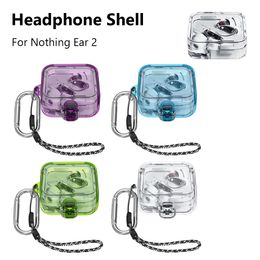 Oortelefoonaccessoires Beschermhoes For Nothing Ear 2 Draadloze hoofdtelefoonbeschermer Cover Shell-behuizing Anti-stofhoes Frame voor 230918