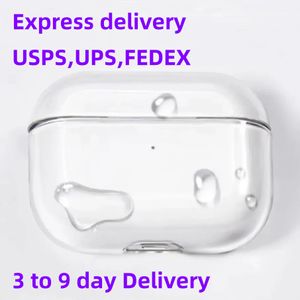 Oortelefoonhoes voor Apple Airpods Pro 3 2 Bluetooth draadloze hoofdtelefoon Clear Case Beschermhoes voor Air Pods Pro2 Headset Cover