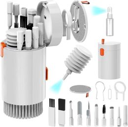 Oortelefoonreiniger Penborstels Kit voor Bluetooth-oortelefoon Camera, toetsenbordreinigingspen Borstel Oordopjes Case Cleaning Tools