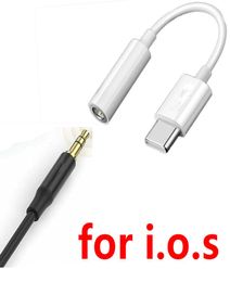 Adaptateur de prise casque pour écouteurs, câble de conversion Lightin vers 35 mm, adaptateur de connecteur Audio Aux pour IOS 12 13, cordon pour 78 Plu9755123