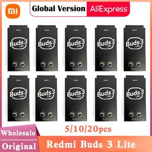 Écouteurs 5/10 / 20pcs Global Version Redmi Buds 3 Lite Original Xiaomi Earbuds TWS Earphone Bluetooth 5.2 Bluetooth 5.2