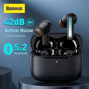 Écouteurs Baseus Bowie M2 ANC TWS Bluetooth 5.2 écouteurs antibruit actif casque faible latence 4mic ENC réduction du bruit