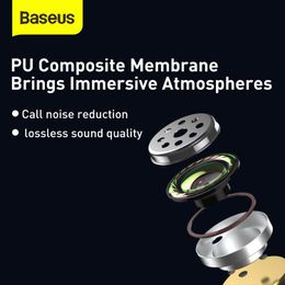 Baseus Wm01 Tws Bluetooth écouteurs stéréo véritable sans fil Bluetooth casque appel réduction du bruit Mini écouteurs casque de jeu