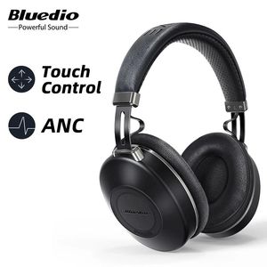 Oortelefoon Bluedio H2 Draadloze Bluetooth-hoofdtelefoon ANC Draadloze headset HIFI Geluid Stappen tellen SDCard Slot Cloud APP Oortelefoon voor MP3