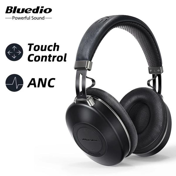 Bluedio H2 casque sans fil Bluetooth ANC casque sans fil HIFI son comptage de pas SDCard Slot Cloud APP écouteur pour MP3