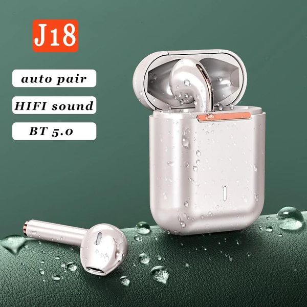 Auriculares Bluetooth 5.0 TWS Auriculares inalámbricos Auriculares con huella digital Auriculares deportivos estéreo Auriculares con micrófono Caja de carga para iPhone Xiaomi