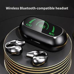 Oortelefoon Beengeleiding Bluetooth-hoofdtelefoon S03 Headset Draadloze Bluetooth Luchtgeleiding Oortelefoon Muziek Sportoortelefoon Beengeleiding