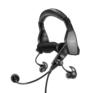 Earphones Boss Proflight II -serie Aviation Pilot Active Noise Reduction ANR Aviation Bluetooth -headset (niet nieuw!)