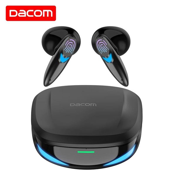 Auriculares Dacom G10 auriculares inalámbricos Bluetooth V5.2 auriculares Tws Control táctil deportes impermeables para Xiaomi Huawei Lenovo