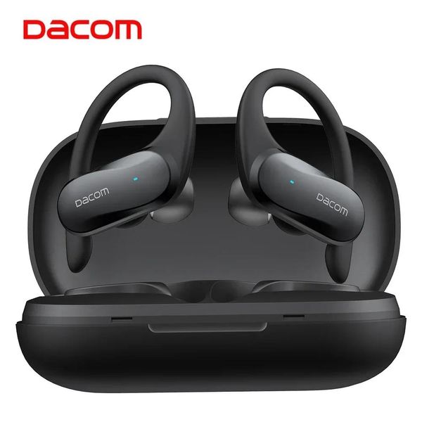 Auriculares DACOM L19 TWS Auriculares Bluetooth Auriculares inalámbricos verdaderos Auriculares deportivos para correr Auriculares estéreo con gancho para la oreja para iPhone Samsung