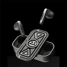 Auriculares DMOOSTER D15 DNC TWS Auriculares Bluetooth Inalámbricos HIFI Auriculares Fidget Spinner Metal Auricular Nuevo Deporte Hombre Conductor Diámetro Estilo