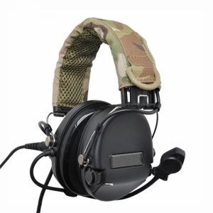 Écouteurs Earmor Elecphones Couvercle du bandeau Multicam 7Colors pour Airsoft Hunting Tactical Shooting HeadSet Accessoires Accessoires
