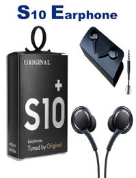 Oortelefoons eoig955 35 mm inar met microfoon draad headset voor AKG Samsung Galaxy S8 S9 S10 Smartphone -hoofdtelefoon2772833