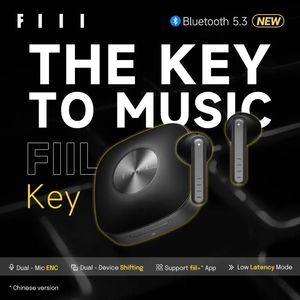 Auriculares FIIL Key Nuevos auriculares inalámbricos Bluetooth 5.3 Auriculares TWS ENC Auriculares de música de alta fidelidad Auriculares de baja latencia Compatible con aplicación fiil + con 15 EQ