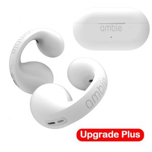 Auriculares para Ambie Sound Earcuffs Auriculares Upgrade Plus Copia No 1 1 Pendiente de conducción ósea del oído Auriculares inalámbricos Bluetooth Gancho para la oreja