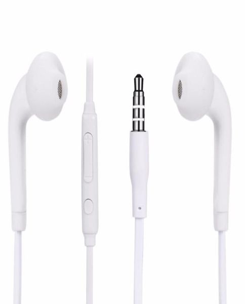 Auriculares para S6 S7 Edge Note 7 Auriculares Alta calidad en los auriculares para el oído con control de volumen de micrófono4676979