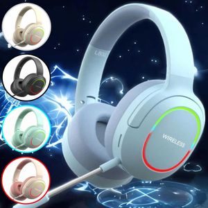 Écouteurs Gaming Bluetooth Casque Stéréo Surround Sound Musique réglable Casque filaire / sans fil pour téléphone Mac Ordinateur portable Xbox PS5 HKD23080