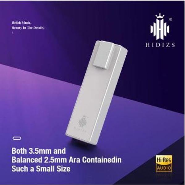 Écouteurs Hidizs S9 Pro embauche un amplificateur de casque Hifi décodage Type C Dac à 3,52,5 mm adaptateur Dac Amp pour téléphones/PC sortie audio portable
