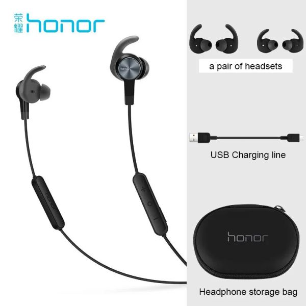 Auriculares Honor AM61 auriculares Bluetooth IPX5 impermeables BT4.1xSport música micrófono Control inalámbrico deporte auriculares para Android IOS