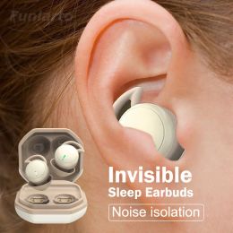 Écouteurs Écouteurs de sommeil invisibles sans fil les plus petits petits mini-écouteurs Isolation du bruit Écouteurs de sommeil TWS Écouteurs Bluetooth 5.3 Micro