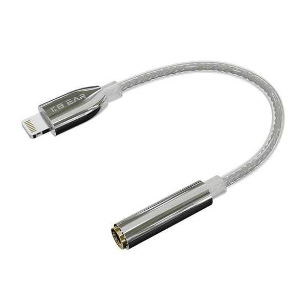 Écouteurs KBEAR T1 Câble de décodage TypeC 3,5 mm Lightning 3,5 mm Adaptateur audio pour casque dans l'oreille Moniteur Écouteur DAC AMP pour Android Apple