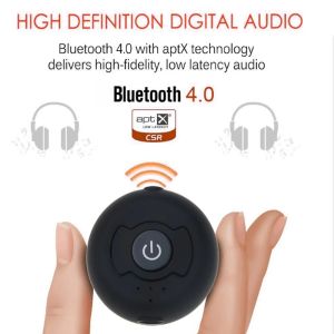 Oortelefoons kebidu multipoint Bluetooth audio -zender voor tv -pc -verbinding 2 hoofdtelefoon 3,5 mm aux lage latentie stereo draadloze adapter