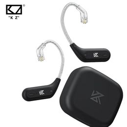 Oortelefoon KZ AZ09 HD Bluetooth 5.2 Draadloze Upgrade Kabel Oortelefoon Headset Oorhaak Met Oplaadetui Voor KZ ZAX DQ6 ZSN ZSX CA16 VX MT1