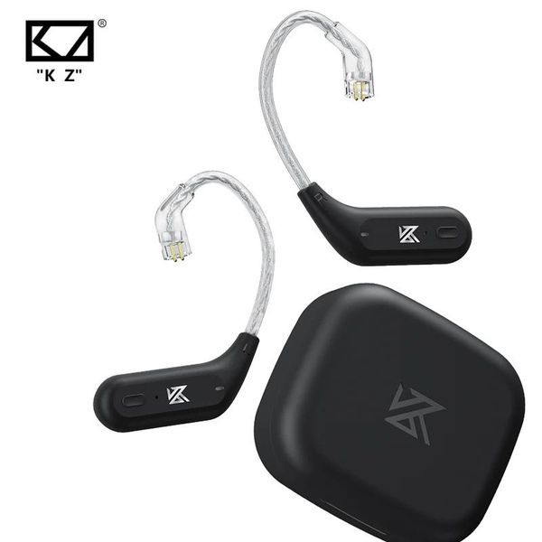 Auriculares KZ AZ09 HD Bluetooth 5,2 Cable de actualización inalámbrico auriculares gancho para la oreja con estuche de carga para KZ ZAX DQ6 ZSN ZSX CA16 VX MT1