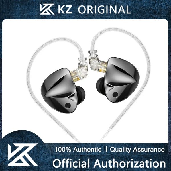 Écouteurs kz dfi casse-tête câblé Hifi IEM INEAR 4LEVEL STANTING Écouteur d'écouteurs Dynamic Earbuds Stage Live Audiophiles Headphone