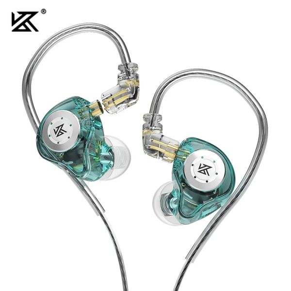 Écouteurs KZ Edx Pro Elecphones Wired Hifi Bass Earbuds in Ear Sports Headphones Bruit Aceling Headset with Microphone PK ZSTX ZSN PRO