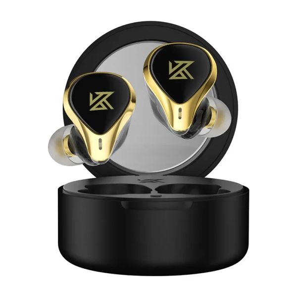 Écouteurs KZ SA08 PRO 4BA UNITÉS TWS 5.2 Écouteur Bluetooth True Wireless Earbuds Touch Contrôle Contruit Annulation Sport Headset Sk10pro AZ20