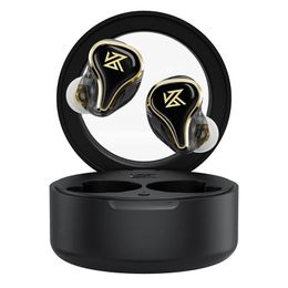 Earphones KZ SK10 Pro TWS Bluetooth 5.2 Wireless 1BA+1DD Hybrid Earphones HiFi Game Earbuds Noise Cancelling Sport Headset Z1 PRO SKS Z3