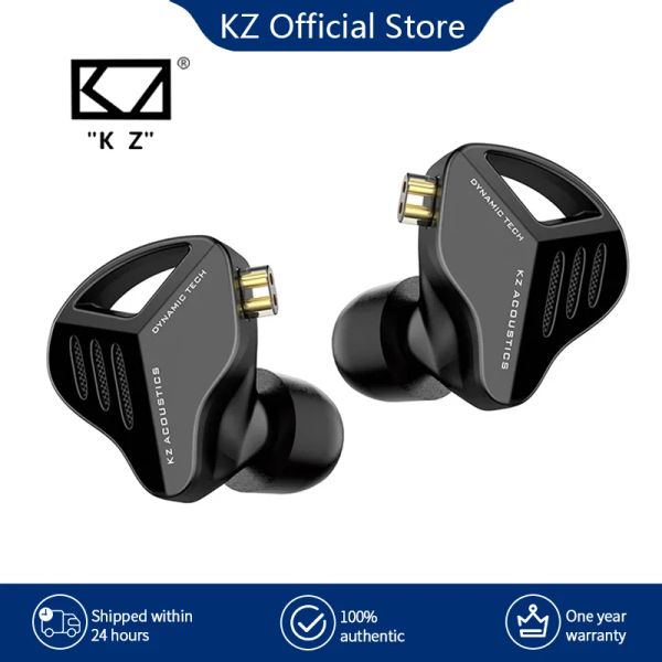 Écouteurs KZ ZVX Écouteurs 1 Écouteurs de basses Hifi dynamique dans les écouteurs du moniteur d'oreille