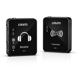 Écouteurs Lekato Mvave M8 Wp10 2.4g casque sans fil écouteur moniteur Cuvave émetteur récepteur système Support stéréo Mono