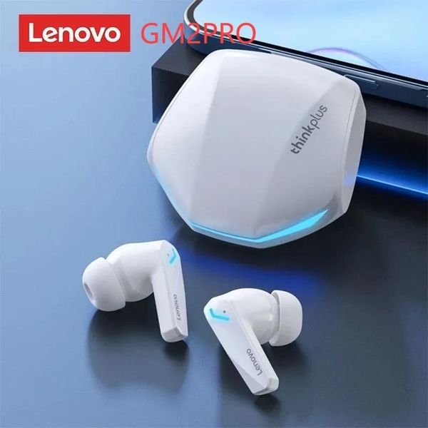 Écouteurs Lenovo Gm2 Pro écouteurs 5.3 Bluetooth écouteurs sans fil faible latence casque de sport microphone antibruit casque gamer
